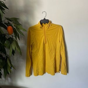 ‼️Any 2 for $20‼️ Yellow plus size zip-up sweatshirt from Gap
